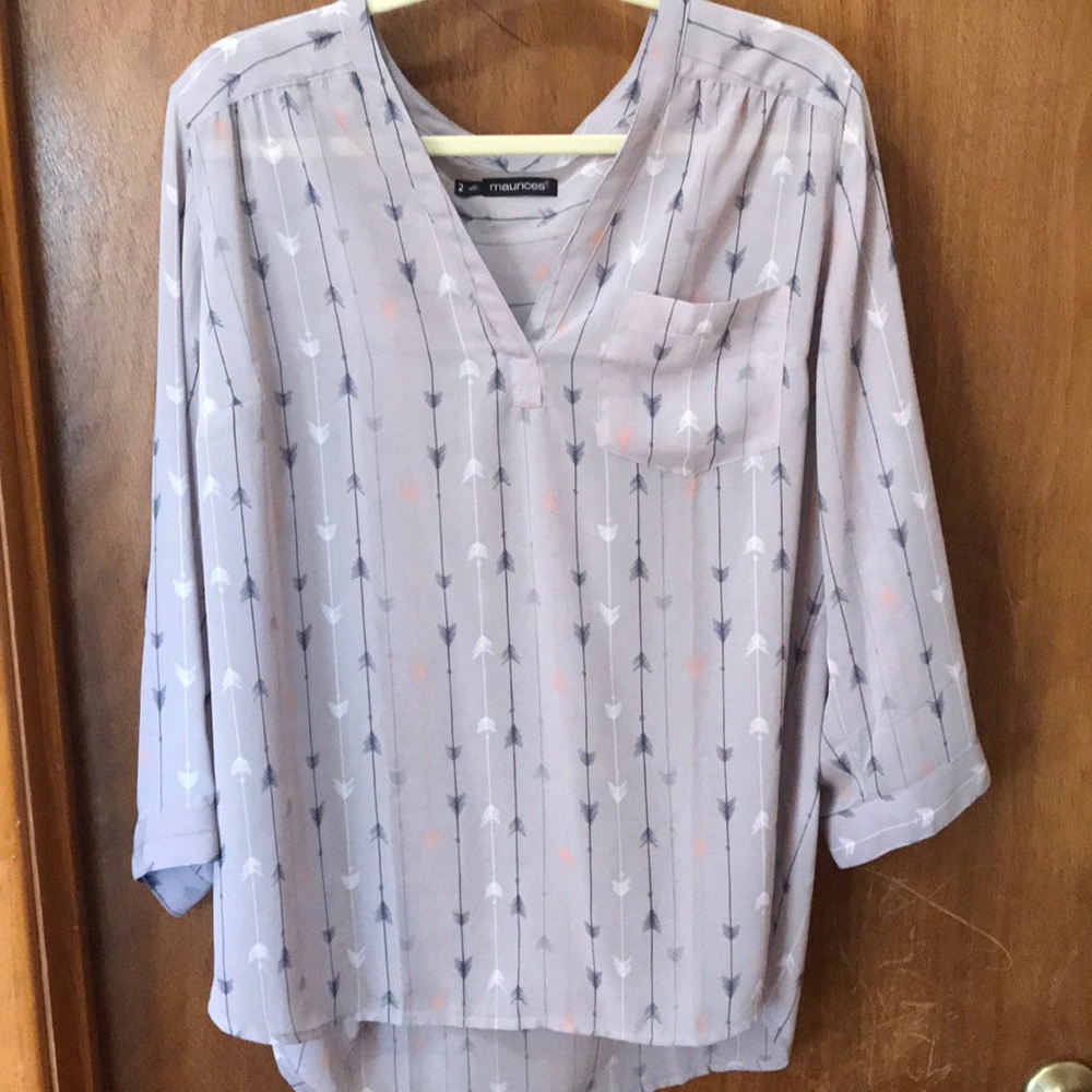 Maurice’s Blouse (sheer) plus size